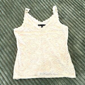 White House black market soft pink tank